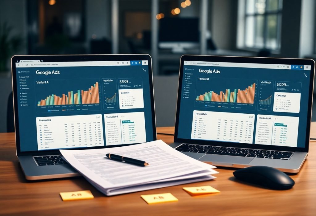 A/B Testing in Google Ads Campaigns