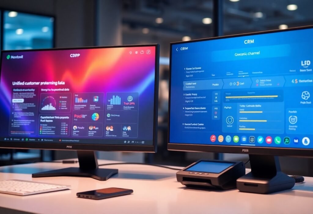 CDPs vs CRMs in Omni-Channel Marketing