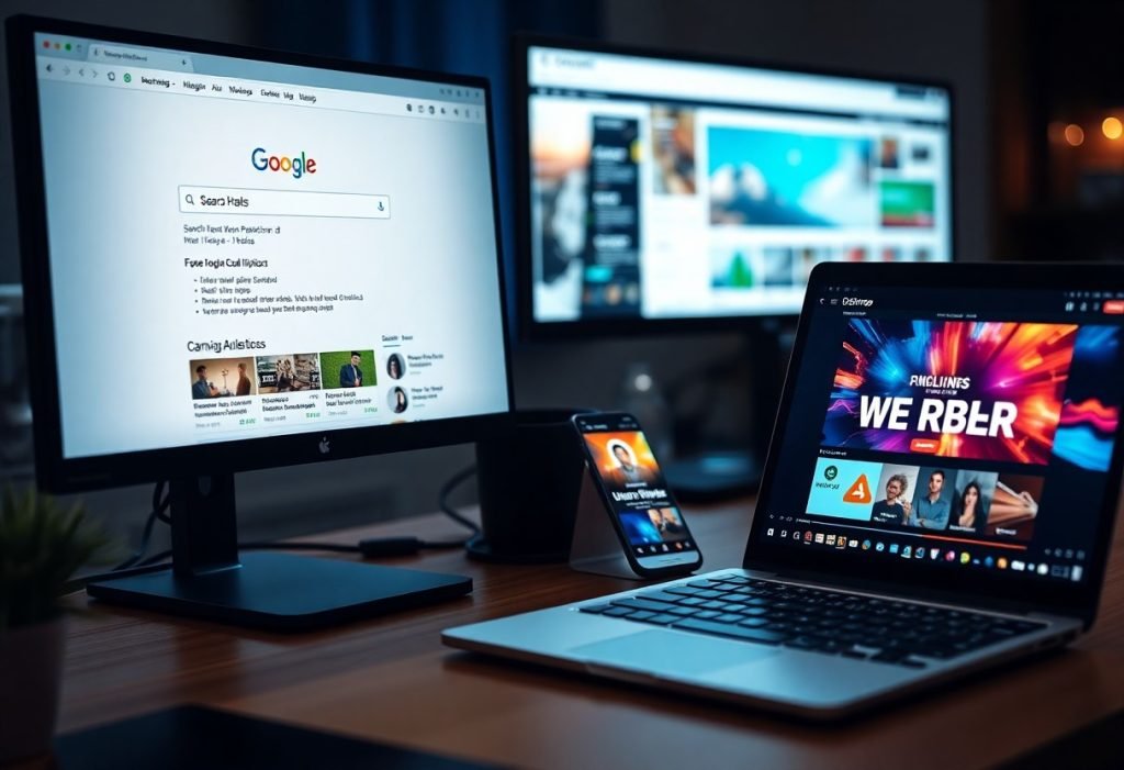 Display Ads vs. Search Ads in Google Ads