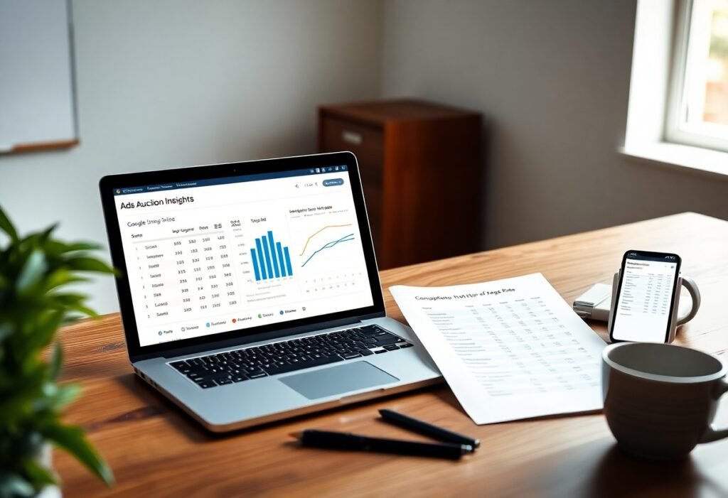 Google Ads Auction Insights Report