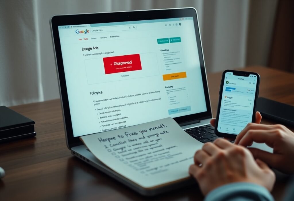 Google Ads Disapproved Ads Fix