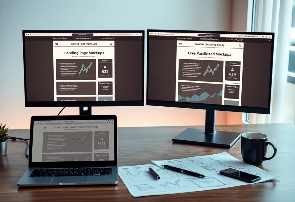 Split Testing Landing Pages for Content Marketing